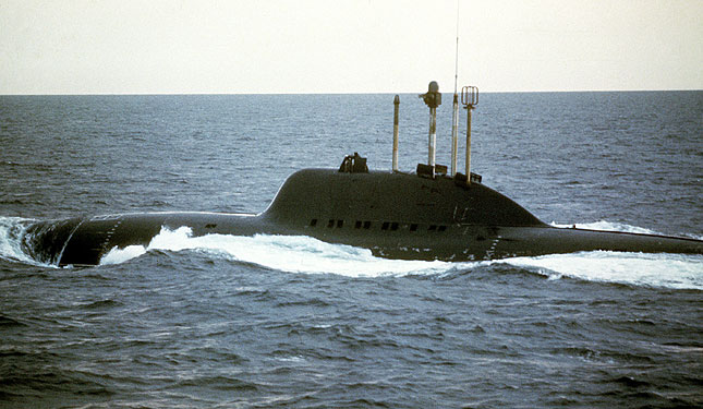 Alfa Class Submarine