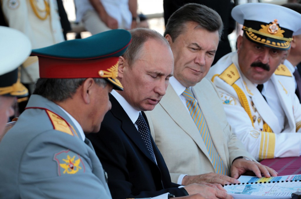 Putin and Yanuk