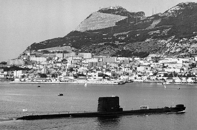 HMS Alliance, Gibraltar