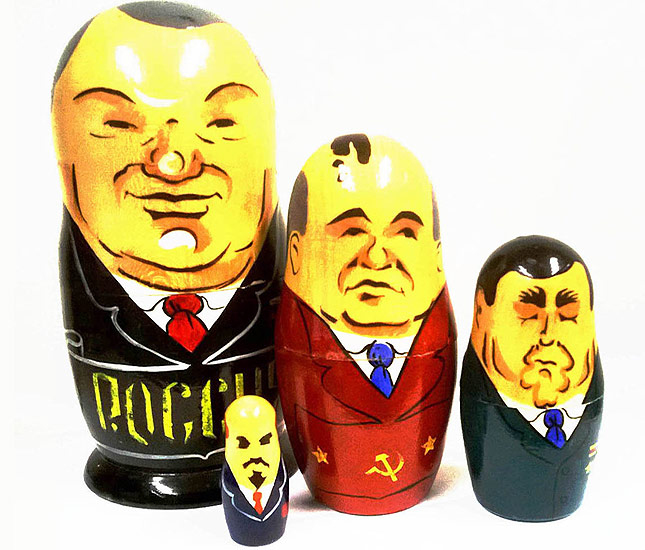Russian Leader dolls