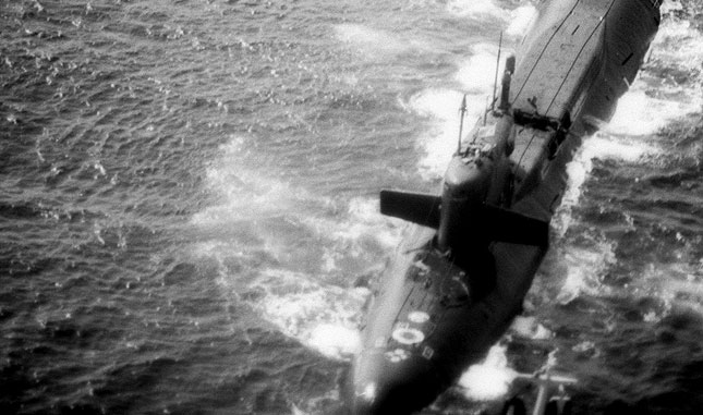 Yankee Class submarine explosion