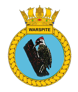 HMS Warspite crest